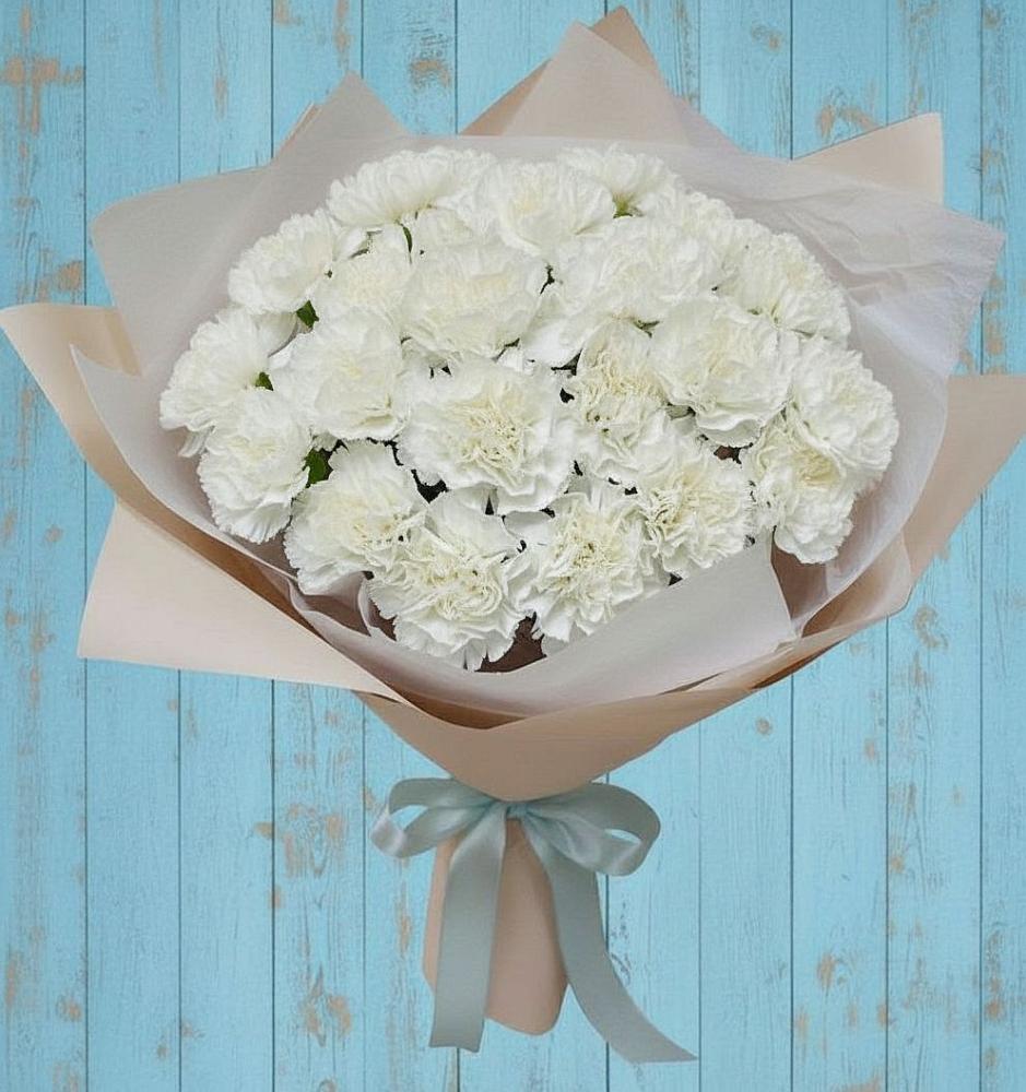 Букет цветов из: Гвоздики в Федоровском