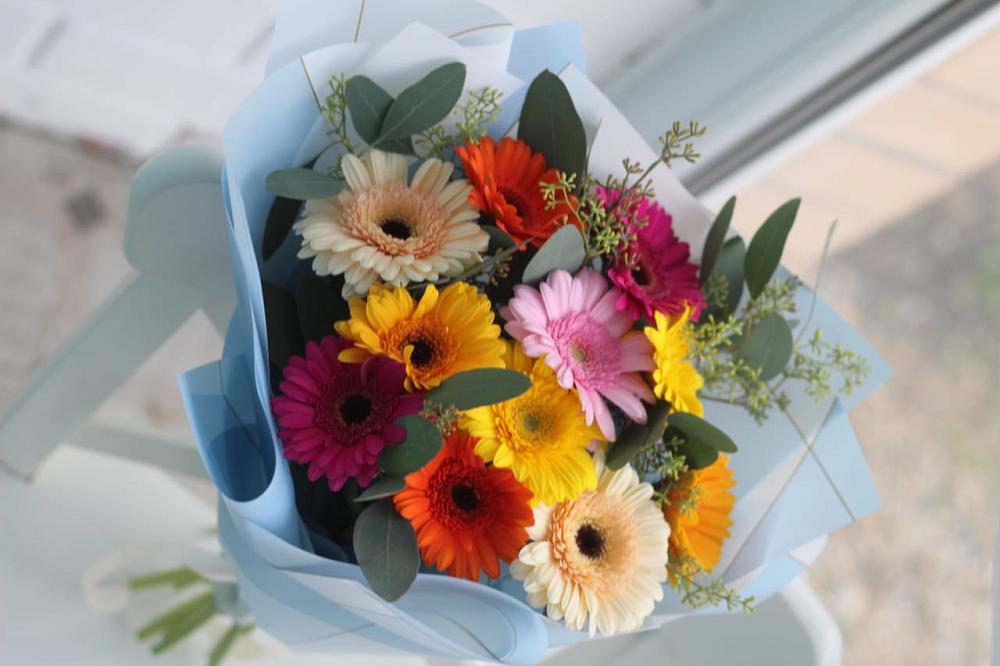 Букет цветов из: Герберы в Федоровском