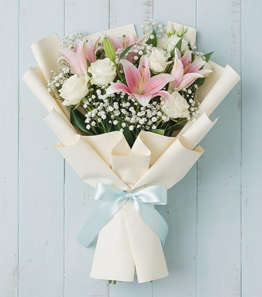 Букет цветов из: Лилии в Федоровском