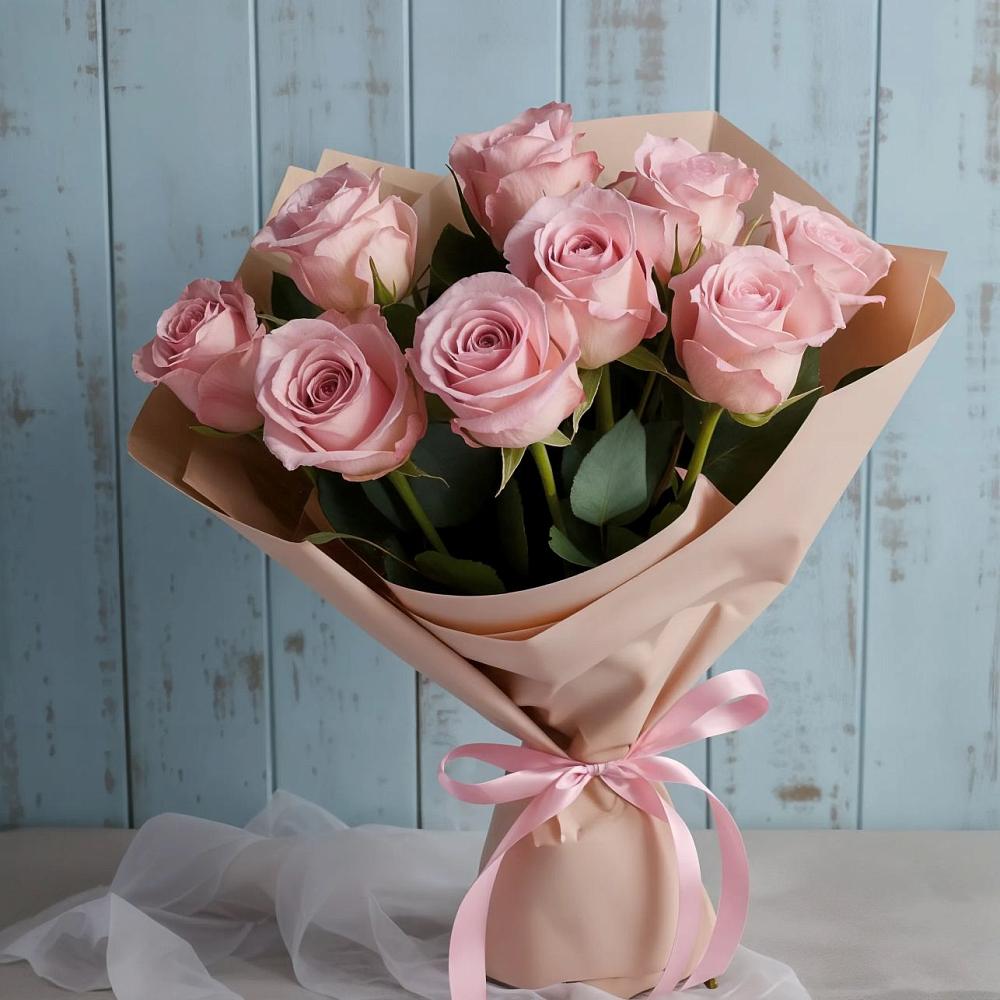 Букет цветов из: Розы в Федоровском