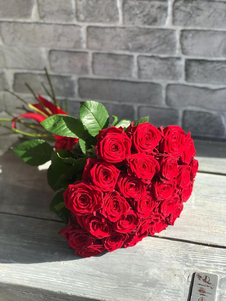 Букет Красные розы Фридом в Федоровском