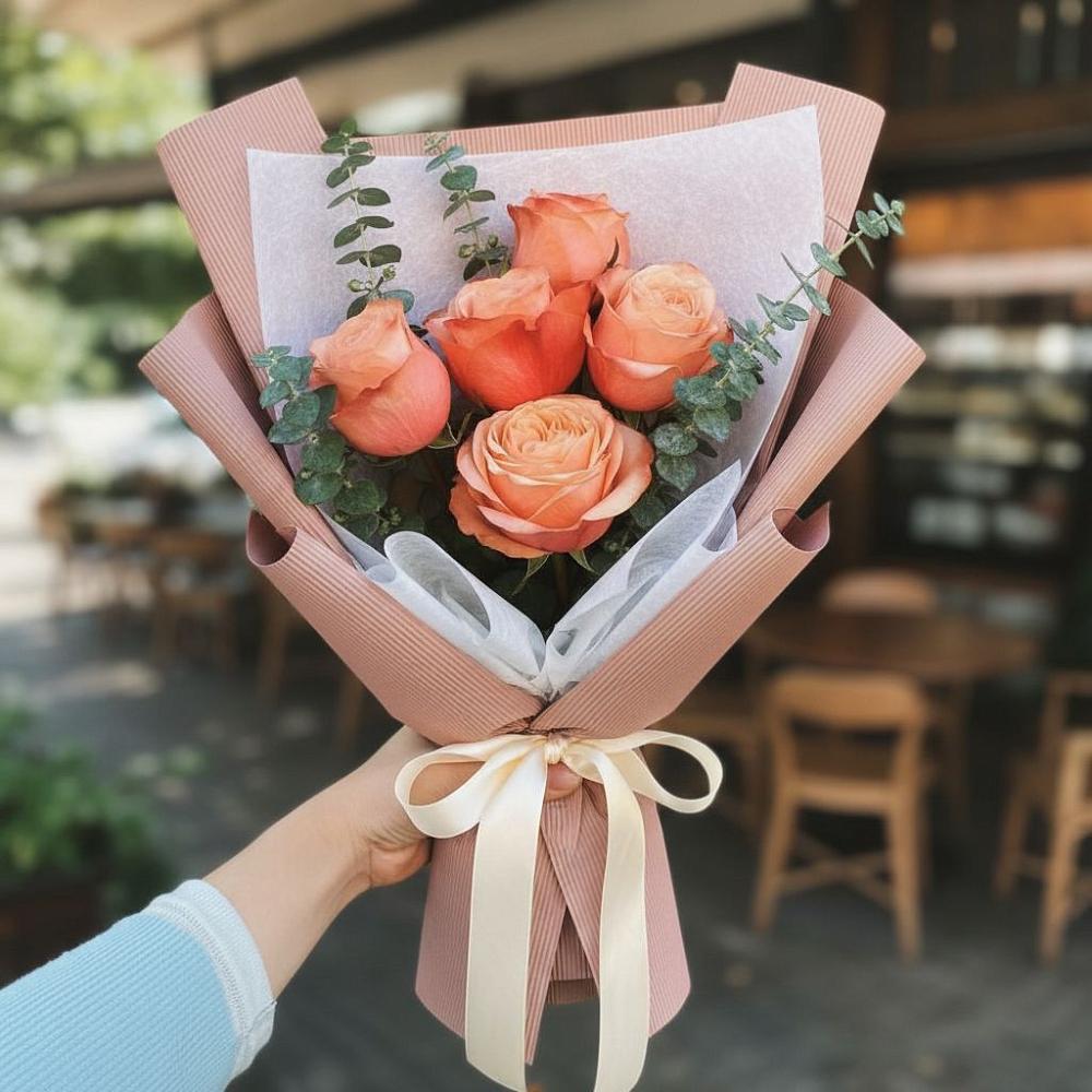 Букет цветов из: Розы в Федоровском