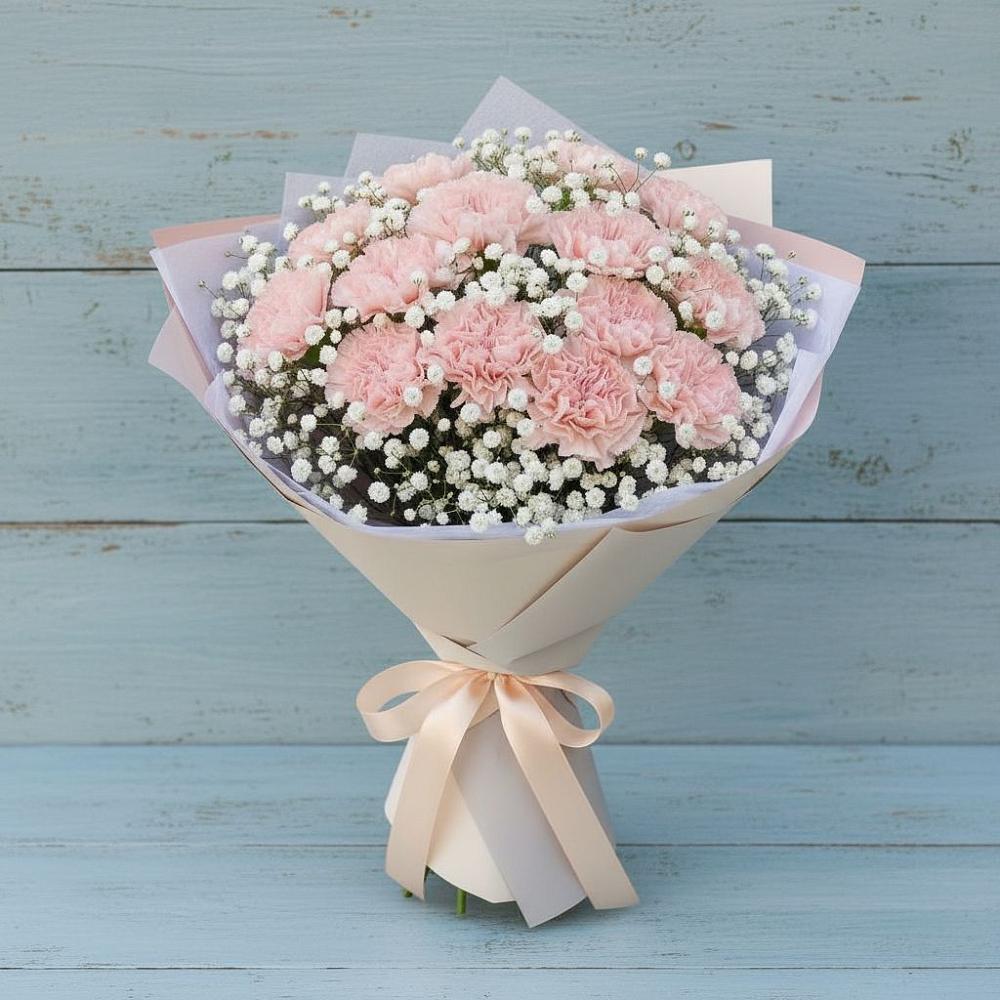 Букет цветов из: Гвоздики в Федоровском