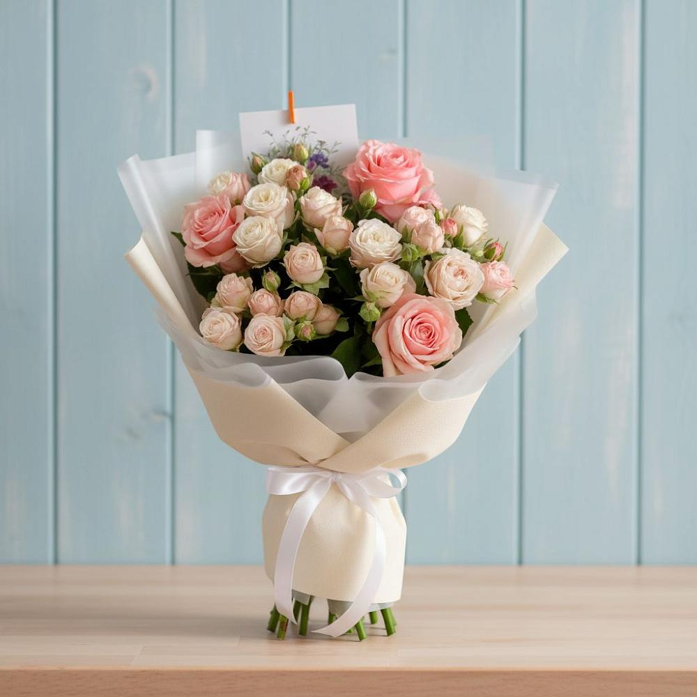 Букет цветов из: Розы в Федоровском