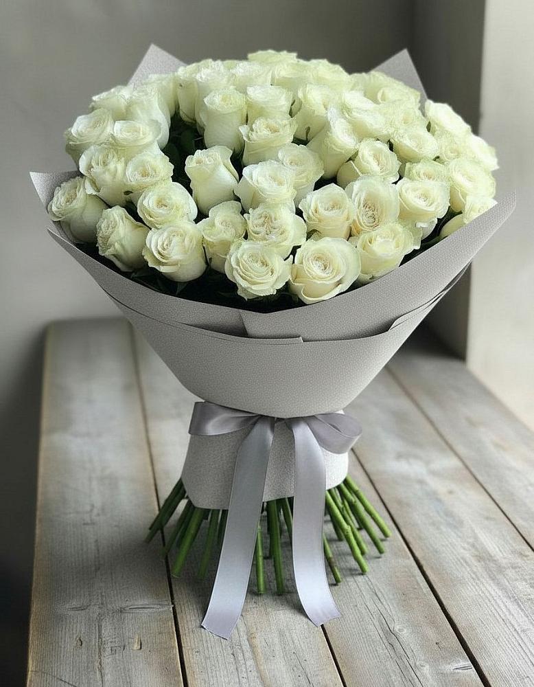 Букет 35 Белых роз в Федоровском