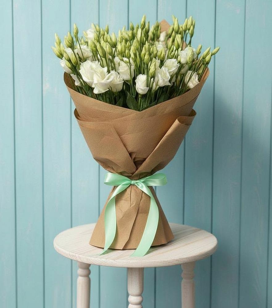 Букет цветов из: Лизиантусы в Федоровском