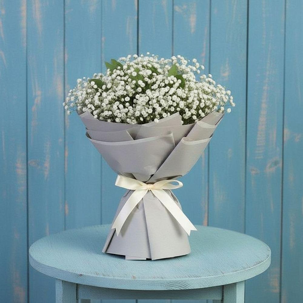 Букет цветов из: Гипсофила в Федоровском