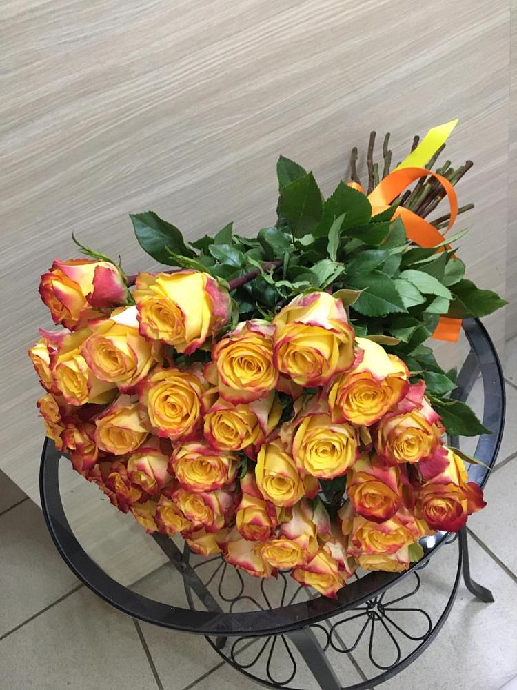 Букет Желтые розы в Федоровском