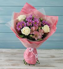 Букет цветов из:  Герберы #REPLACE_PRED# Федоровском