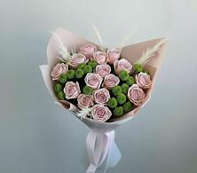 Букет цветов из:  Розы и Хризантемы в Федоровском
