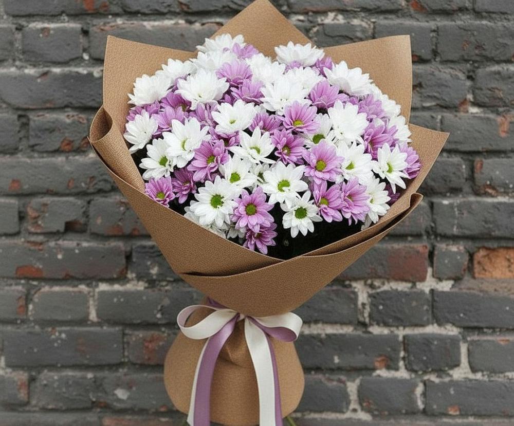 Букет цветов из: Хризантемы в Федоровском