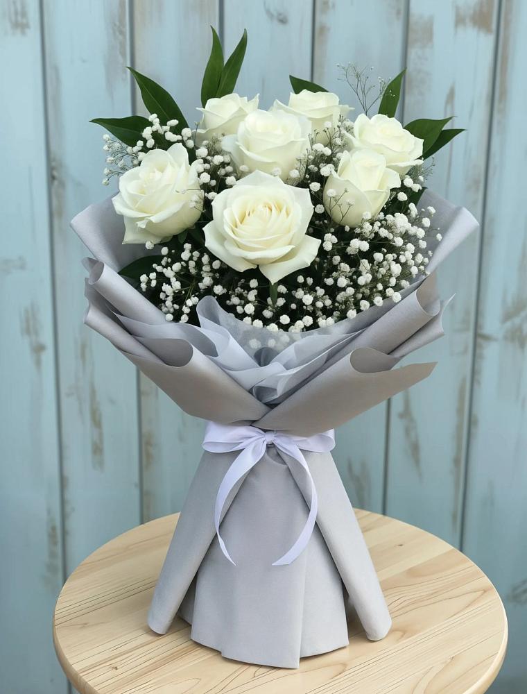 Букет цветов из: Розы в Федоровском