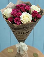 Букет цветов из:  Розы в Федоровском