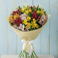 Букет цветов из:  Альстромерии в Федоровском