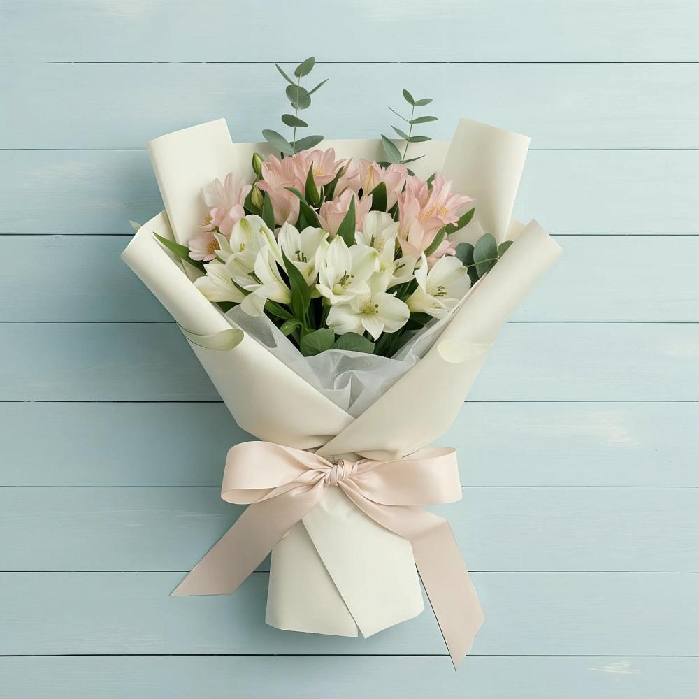 Букет цветов из: Альстромерии в Федоровском