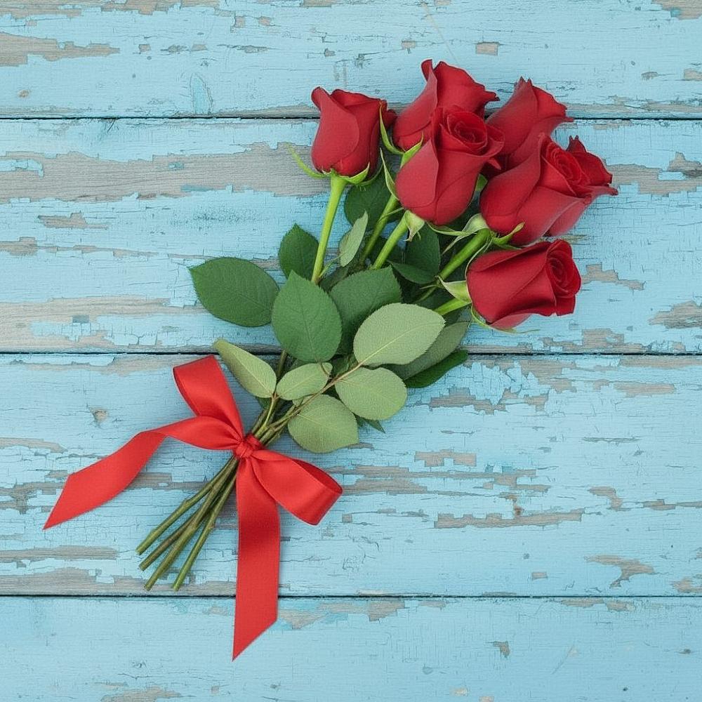 Букет Красные розы в Федоровском